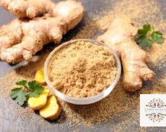 Organiskt ingefärapulver | Ingefärarötter | Flera fördelar | Organisk och naturlig ingefära