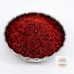 100% TURKISH ORGANIC Dried Chilli Flakes | Crushed Chili Peppers | Freshly Ground | Crushed Red Pepper | Traditional Spices | Hot pepper