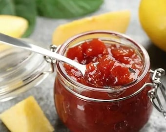 Quince Jam – Handmade Turkish Ayva Receli – 100% Natural Additive Free – Traditional Fruit Preserve – Gourmet Breakfast SpreaD