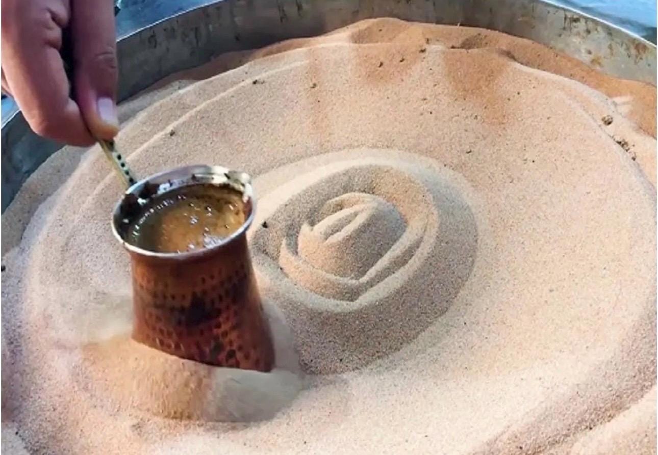 Special Sand for Turkish Coffee in Sand | Non-flammable sand for cooking Turkish coffee | Sand for traditional coffee machines