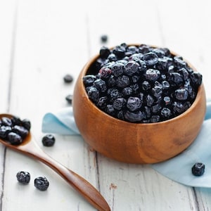 Natural Dried Blueberries | Sugar-Free Dried Blueberry | Organic Sun-Dried Fruit | Healthy Vegan Snack | Additive-Free Gluten-Free Treat