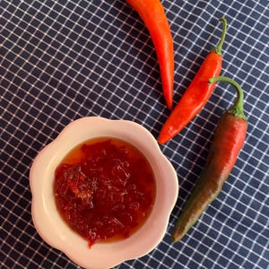 Organic hot pepper jam | Unique delicious natural jam | Combination of hot and sweet