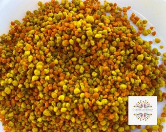 Polen de abeja orgánico / Gránulos / Polen puro 100 % natural / Polen de abeja crudo / A base de hierbas / Polen natural puro / Gránulos de polen de abeja / Pavo