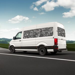 VW CRAFTER motif “Wassily” – Digital print file with the design motif for the partial wrapping of your private campervan #vanlife