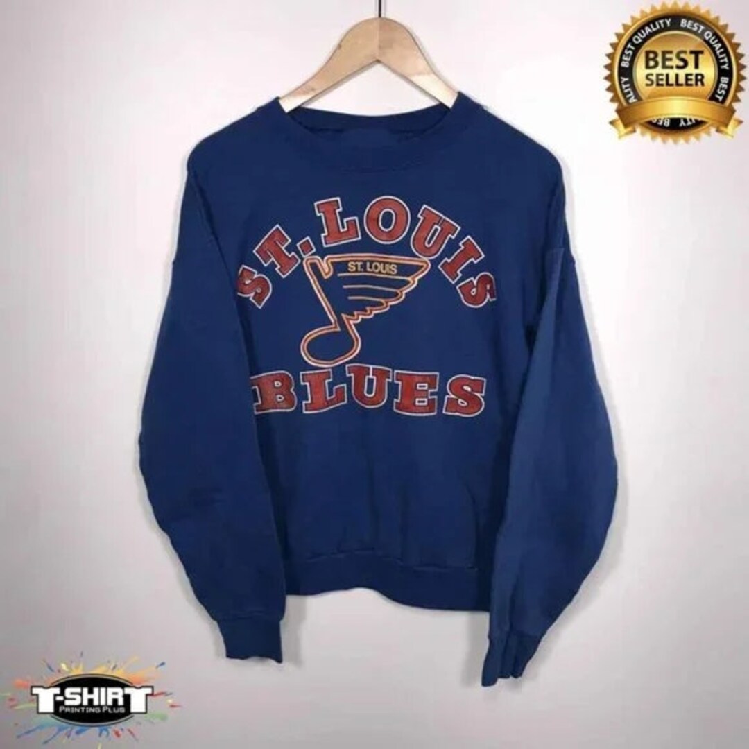 Vintage NHL St. Louis Blues Shirt St. Louis Blues Sweatshirt - Etsy