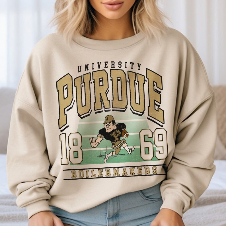 Purdue Crewneck - Etsy Singapore