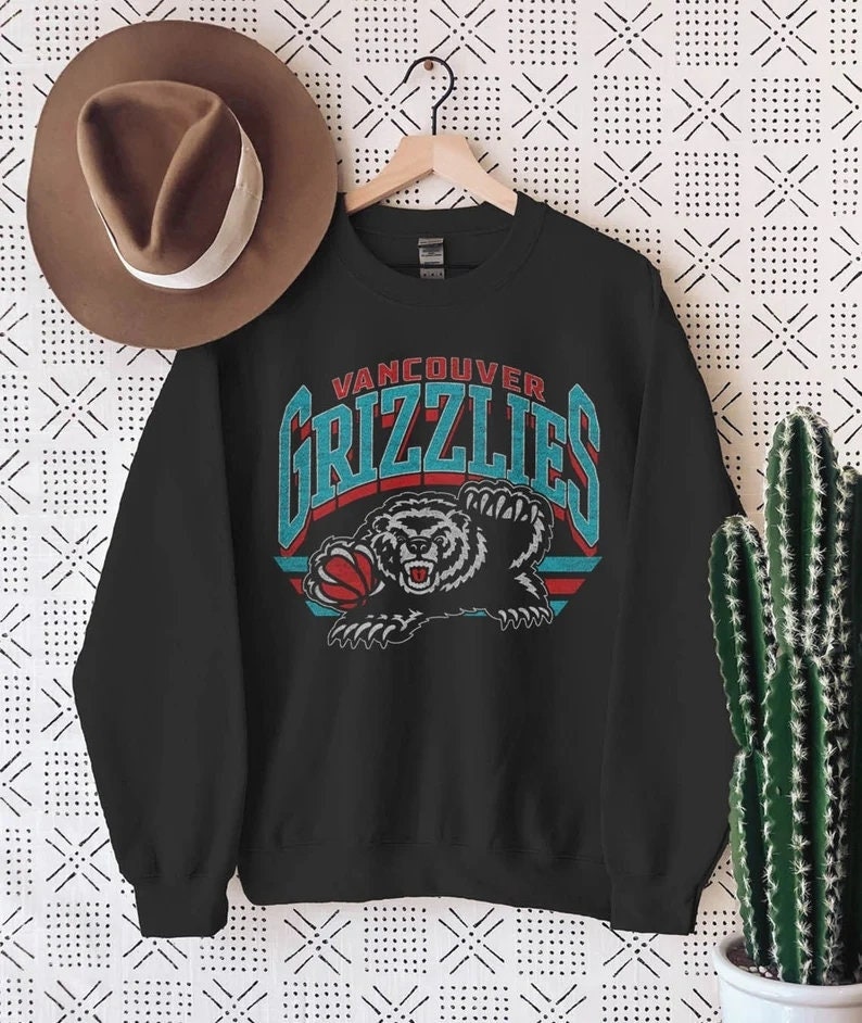 NBA - NBA Vancouver Grizzlies Retro T Shirt & Hoodie – 1920TEE