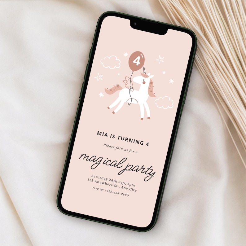 Party-Mockup-Bundle, minimalistische neutrale Babyparty, Geburtstag, 55 Canva-Vorlagen, monatlicher Gratis-Bonus Bild 17