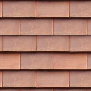 1/15 1/30 1/60 Miniature Dollhouse Rustic Terracotta Flat Clay Roof Tiles - DIGITAL Printable Instant Download - A4 Printable Sheet