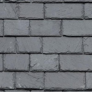 1/12 1/24 1/48 Scale Dollhouse Classic Gray Slate Roof Tiles Seamless - DIGITAL Printable Instant Download - A4 Printable Sheet