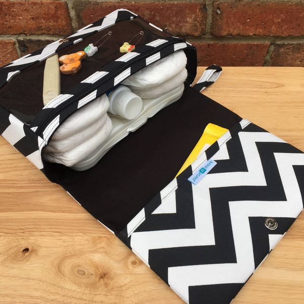 Chevron Diaper Bag Etsy
