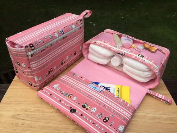 Matryoshka doll baby girl nappy bag organizer diaper bag | Etsy