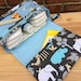 Safari diaper bag with clear zipper pouch, animal nappy bag, diaper purse, baby boy, for new parents