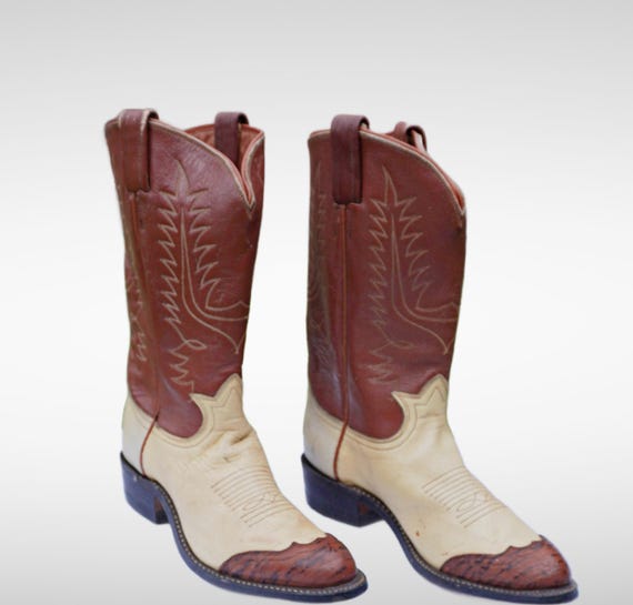 Tony Lama Western Boots, Children/kids Cowboy Boots, Youth Size 