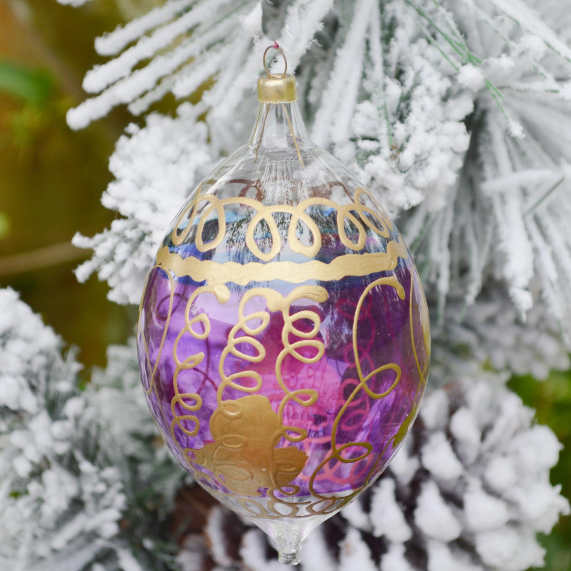 ★大人気商品★ Vintage Etsy - Ornaments Purple アンティーク雑貨