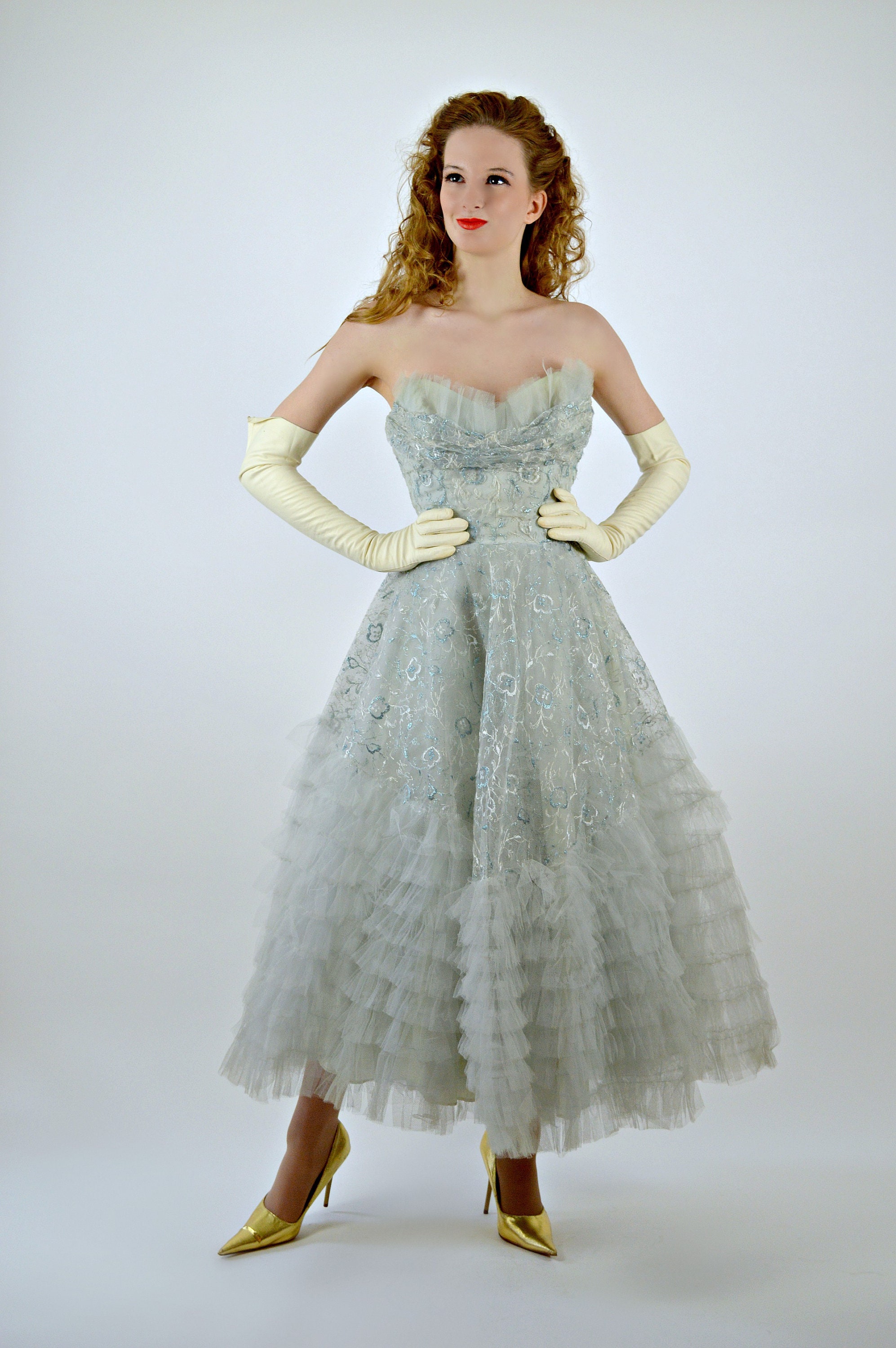 Spring Formal 1950s Dresses
