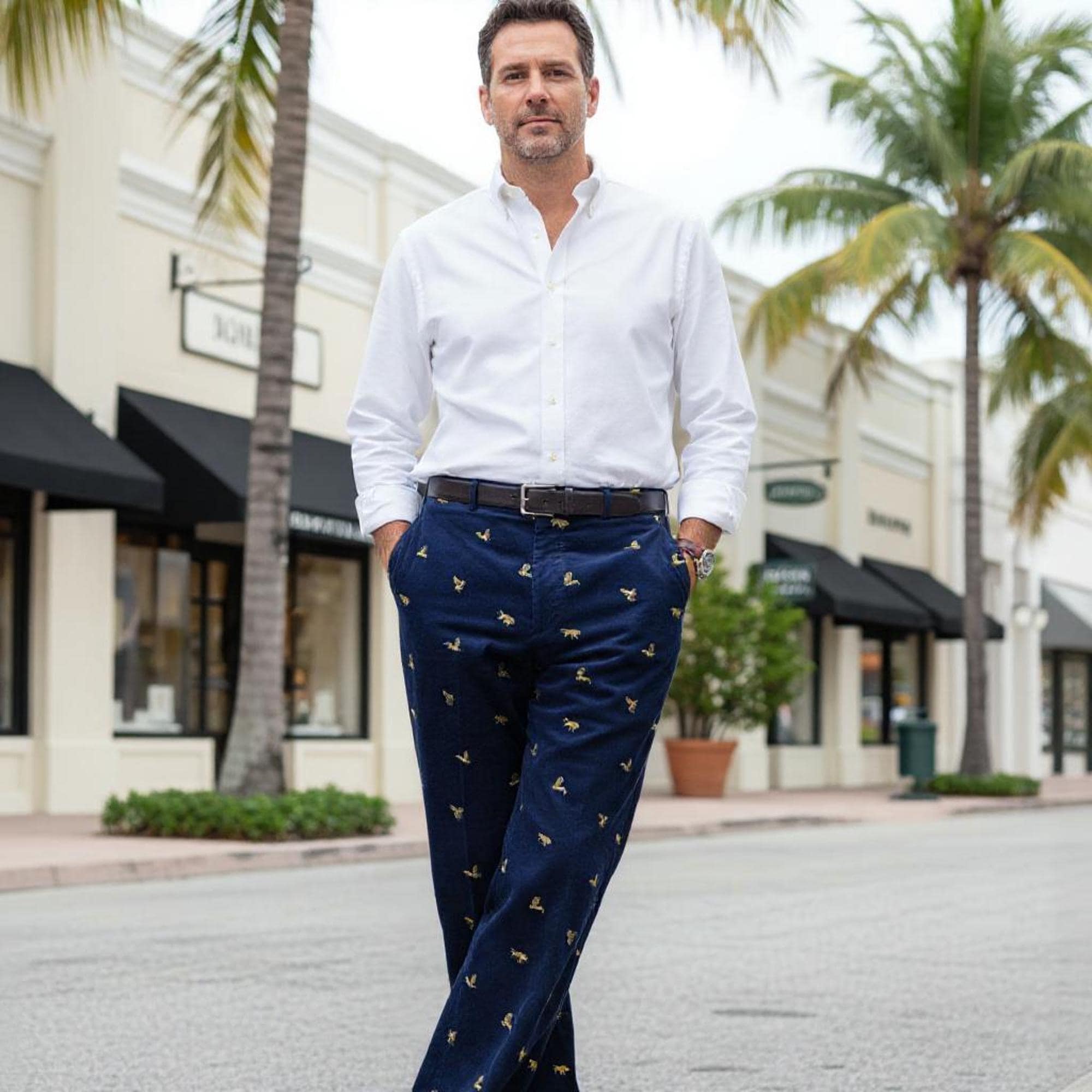 Mens Vintage Palm Beach Pants