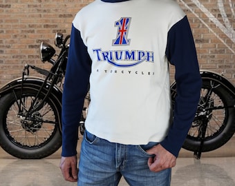 Rare Vintage 80s Triumph T-Shirt, Band Shirt, Mens 1980s Clothing