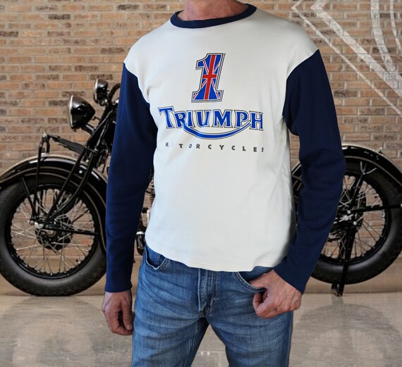 Camiseta vintage Triumph de los anos 80 camiseta de banda ropa para hombre de los anos 80 Etsy Espana