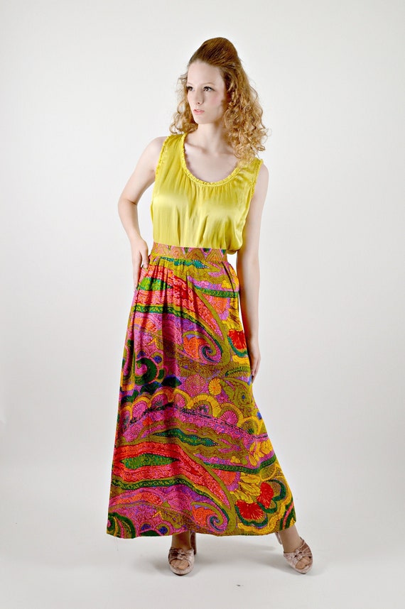 Vintage Emanuel Ungaro Blouse, Sleeveless Chartreu