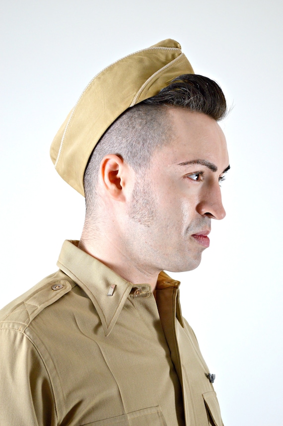 Vintage korean military hat Gem