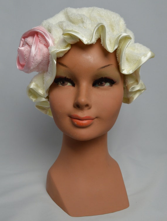 1920s Style Bathing Cap, Turn of the Century Terri