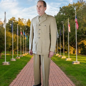 WW2 Air Force Officer Korean War Uniform Military Clothing Maritime Living