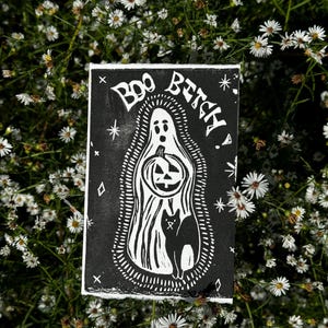 Boo Bitch Postcard