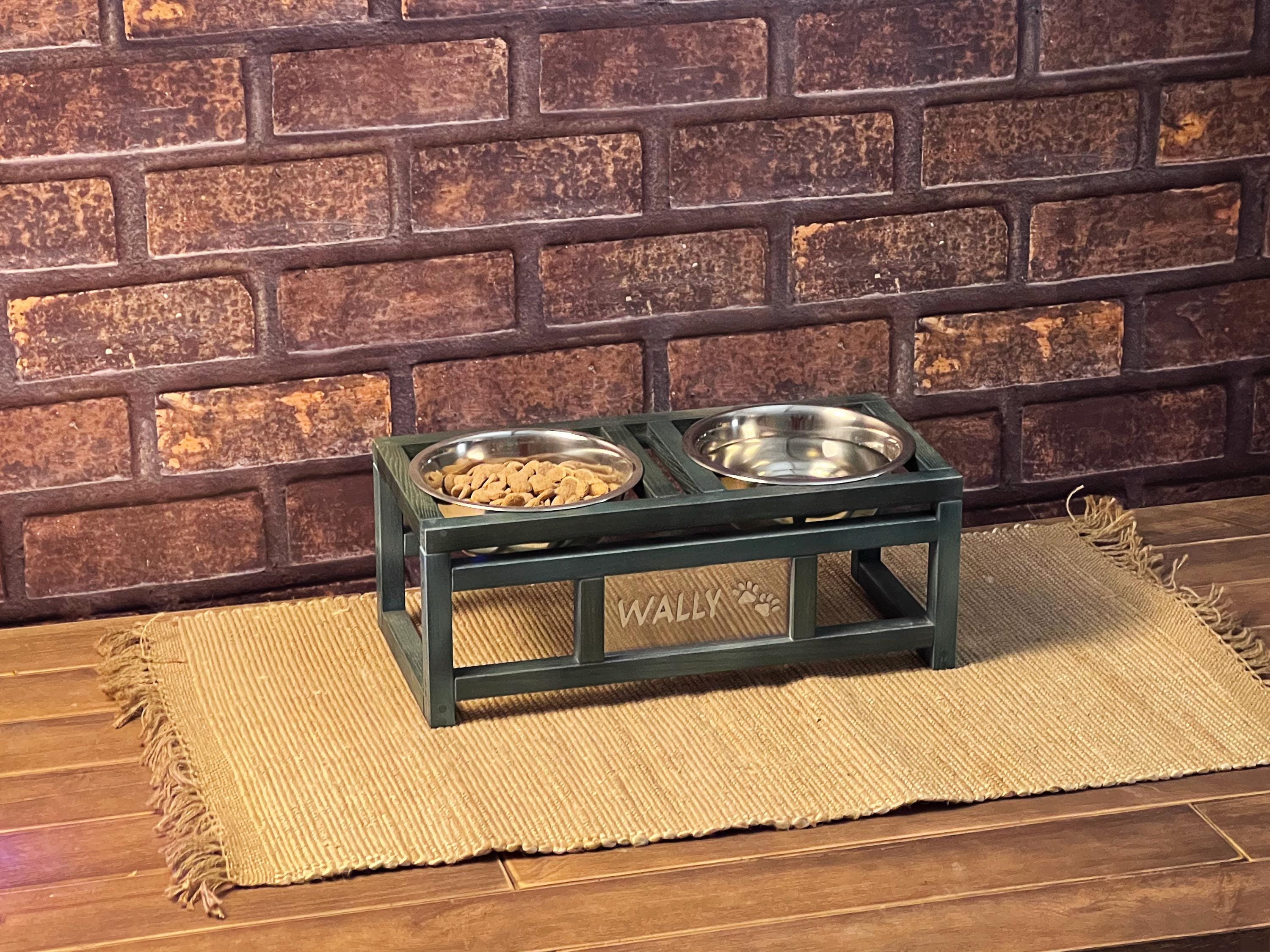 12 Elevated Dog Bowl - Etsy