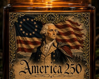 Amerika 250-jubileumkaars | Semi-centennial | Kaars Amerika 1776, VS 250e verjaardag souvenir, patriottische kaars 4 juli