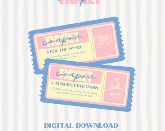 Funny Love Coupons for Him, Naughty Anniversary Gift for Boyfriend, Rude Birthday Coupon Book, Editable Canva Template, Romantic Gag Gift