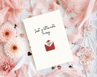 Printable I Love You Card, Valentines Day Card For Him, Minimalist Anniversary Note, Cute Love Letter, Digital Download, Last Minute Gift
