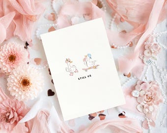 Printable Valentine's Day Card | Cute Funny Couple Card | Minimal Love Greeting Card | Instant Download