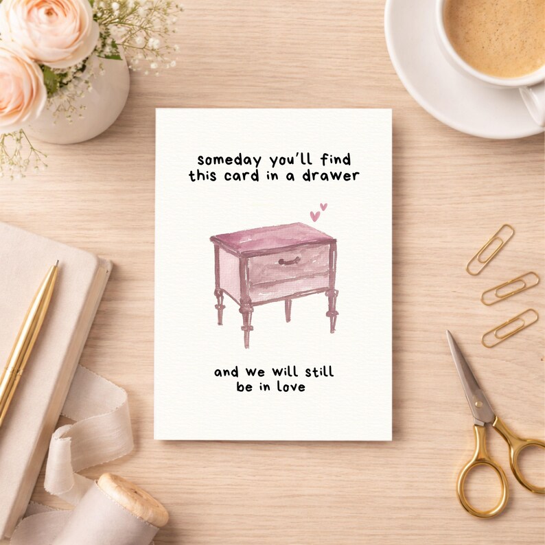 Printable Anniversary Card for Husband or Wife, Long Term Relationship ...