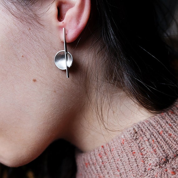 Etsy hotsell asymmetrical earrings