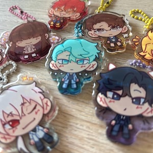Mystic Messenger keychains