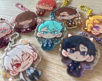 Mystic Messenger keychains