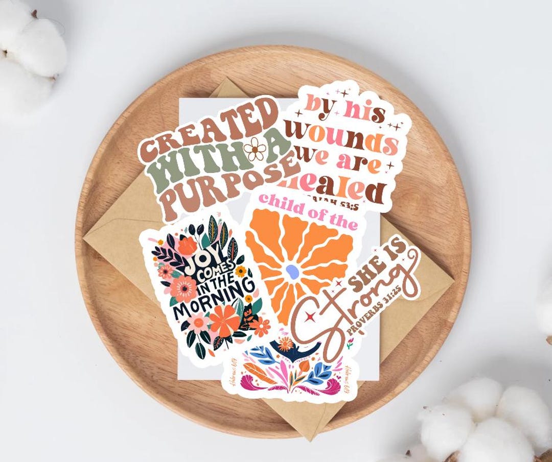 Rise Sticker Pack - Etsy