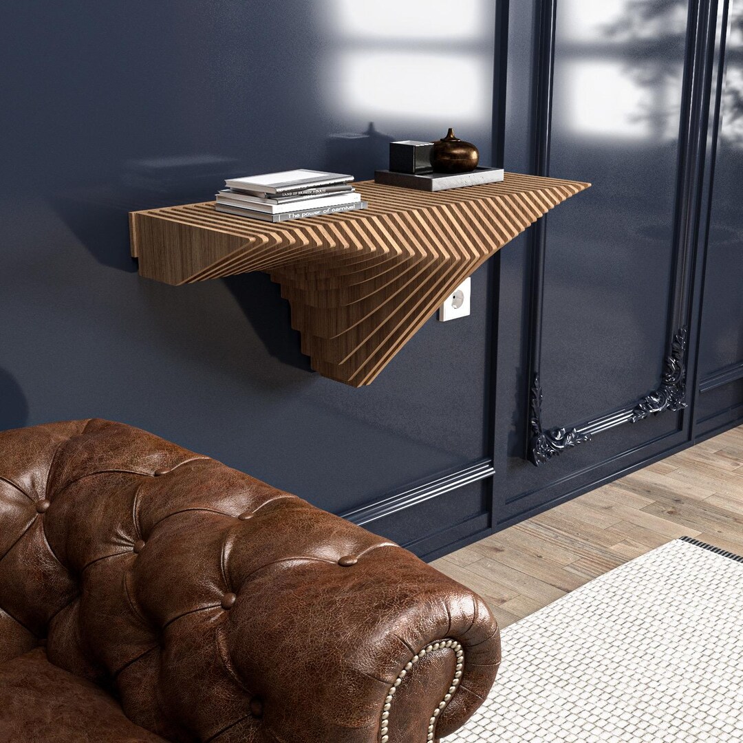 Fresh Look at Modern Wooden Wall Shelf Stylish Shelves For Modern Rooms One