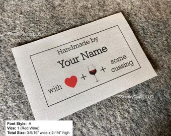 Etiqueta de edredón general personalizada