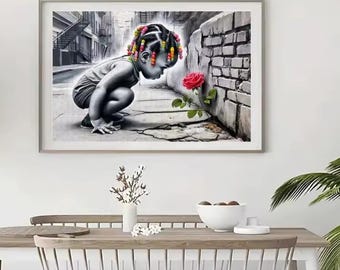 Jigsaw Puzzle, I See in Color, Thick Cardboard, Durable, 4 Sizes, MLK Day, Black History Month, Afrocentric, Party Fun, Preserve as Decor