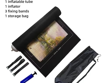 Jigsaw Puzzle Mat Roll Up Board, for Up to 1500 Pieces, Large Portable Table Saver, Puzzle Organizer Keeper, Tidy Creative Talent