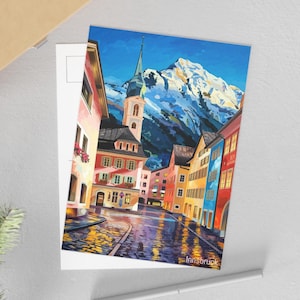 Carte postale d'Innsbruck, Autriche, voyage, impressions d'art, cadeaux, cartes postales d'art, souvenirs, décoration murale, papeterie