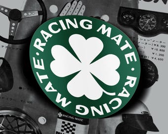 Racing Mate Clover 3" Decal
