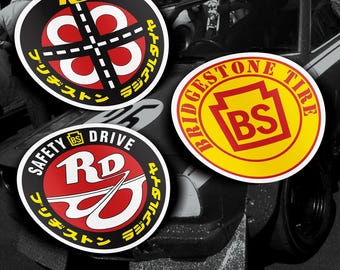 Bridgestone 3" Decal 3-Pack