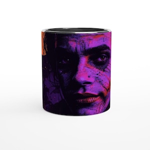The Joker Neon Night Portrait | DC Pop Art Collection | 11oz Ceramic Mug