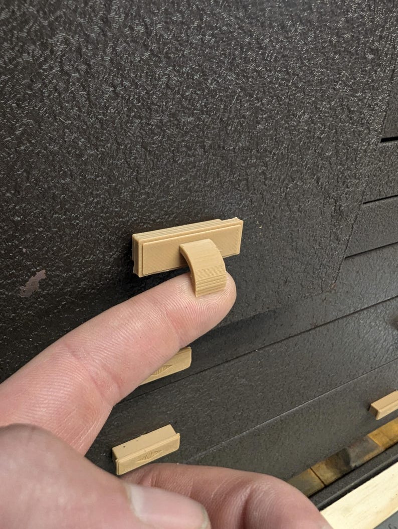 Kennedy Tool Box Handle Extension Add on Finger Pull Pack of 10. Works