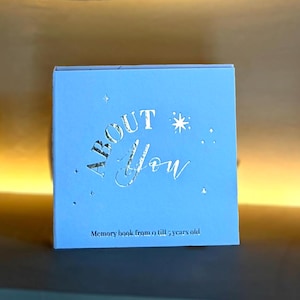 Journal de grossesse et livre de souvenirs pour bébé | Album photo de bébé avec chemises et cartes | Cadeau pour une première maman, cadeau de baby shower, livre de bébé pour la première année