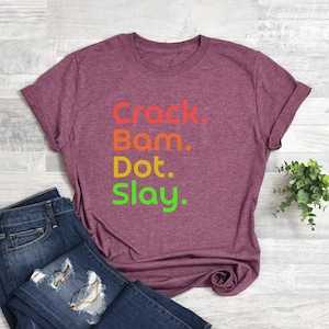 Cracks Dots Bams Shirt, Mahjong Shirt, Funny Mahjong Shirt, Cute Mahjong Shirt, Game Shirt, Mahjong Tee, Gift for Mom, Gift for Dad, Mahgal