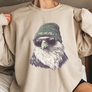 Philadelphia Eagles Sweatshirt Vintage - Etsy